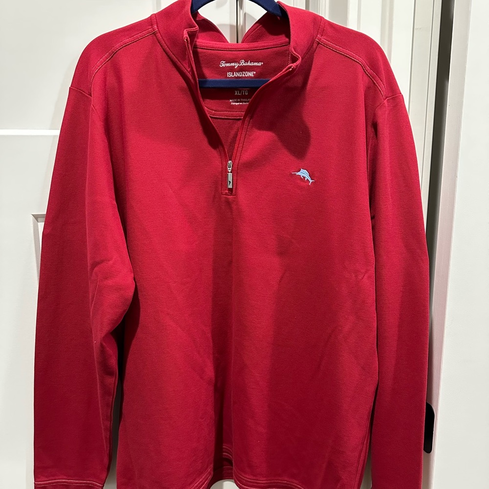 Tommy Bahama men's XL quarter zip